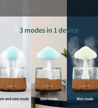 Relax Cloud Rain Diffuser Humidifier rainfall design