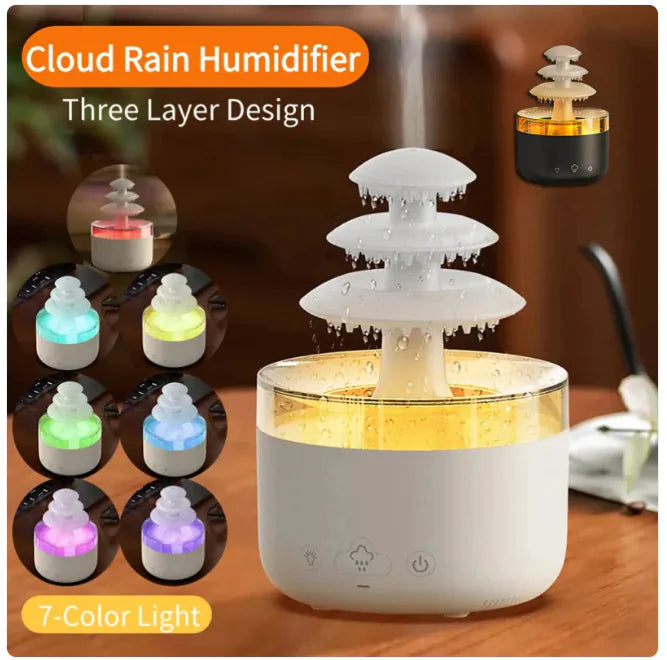 Cloud Rain Aromatherapy Humidifier relaxing mist humidifier