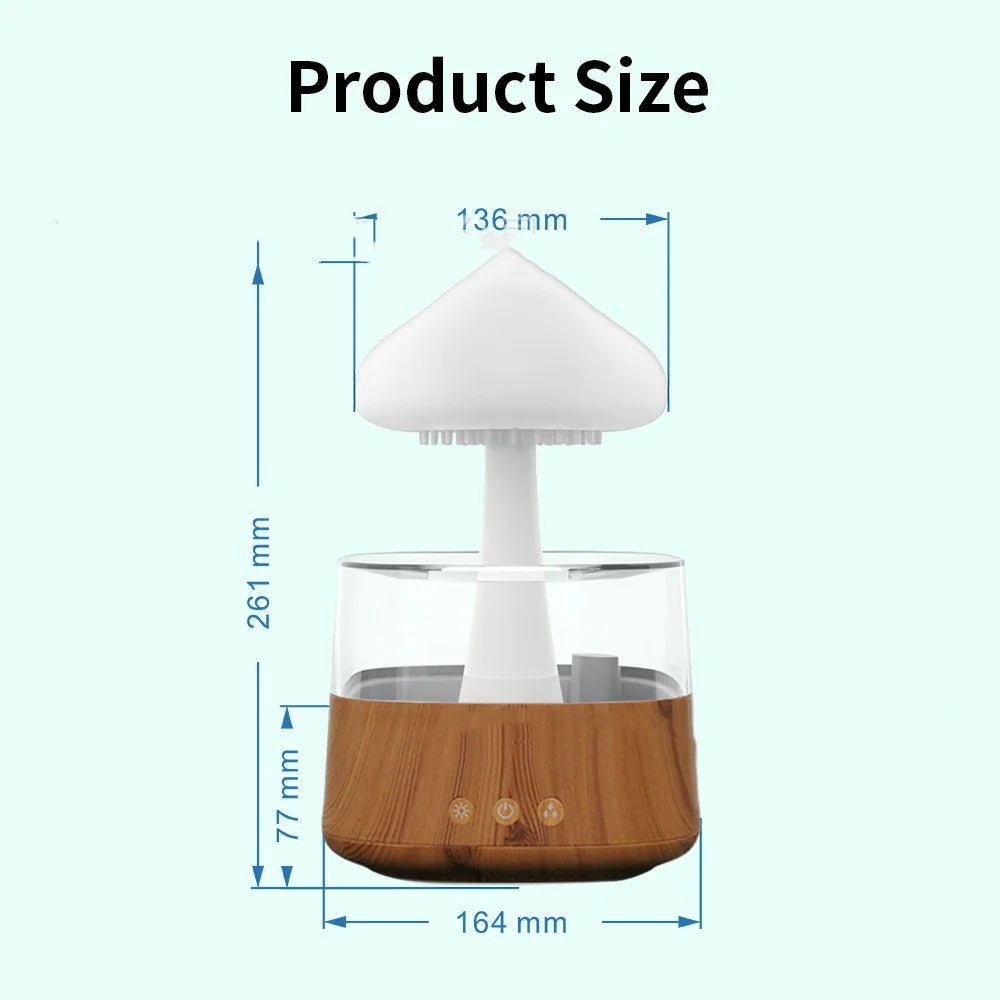 Relax Cloud Rain Diffuser Humidifier aromatherapy