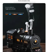 Retro Circular Train Sprinkler Decor colorful decorative train