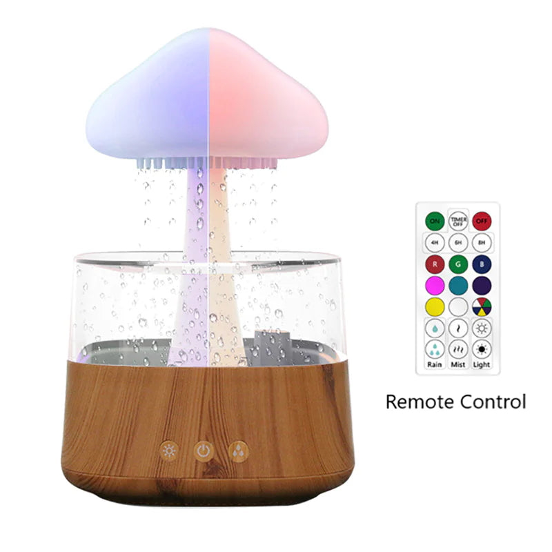 Relax Cloud Rain Diffuser Humidifier rainfall design