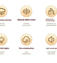 Raindrop Aroma Diffuser Humidifier for home and office