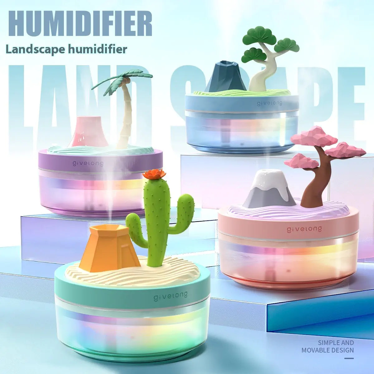 Raindrop Aroma Diffuser decorative home humidifier