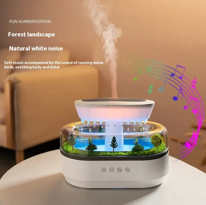 Raindrop Aroma Diffuser Humidifier USB powered mini diffuser